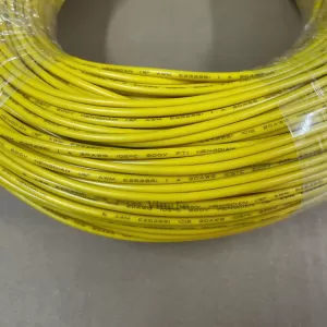 DÂY Điện Silicon UL1015 20AWG 600V 200°C Màu Vàng